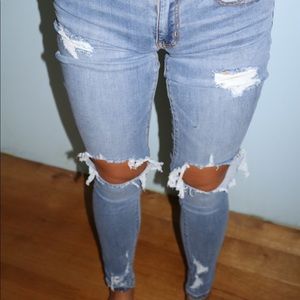 American Eagle High Rise Jegging